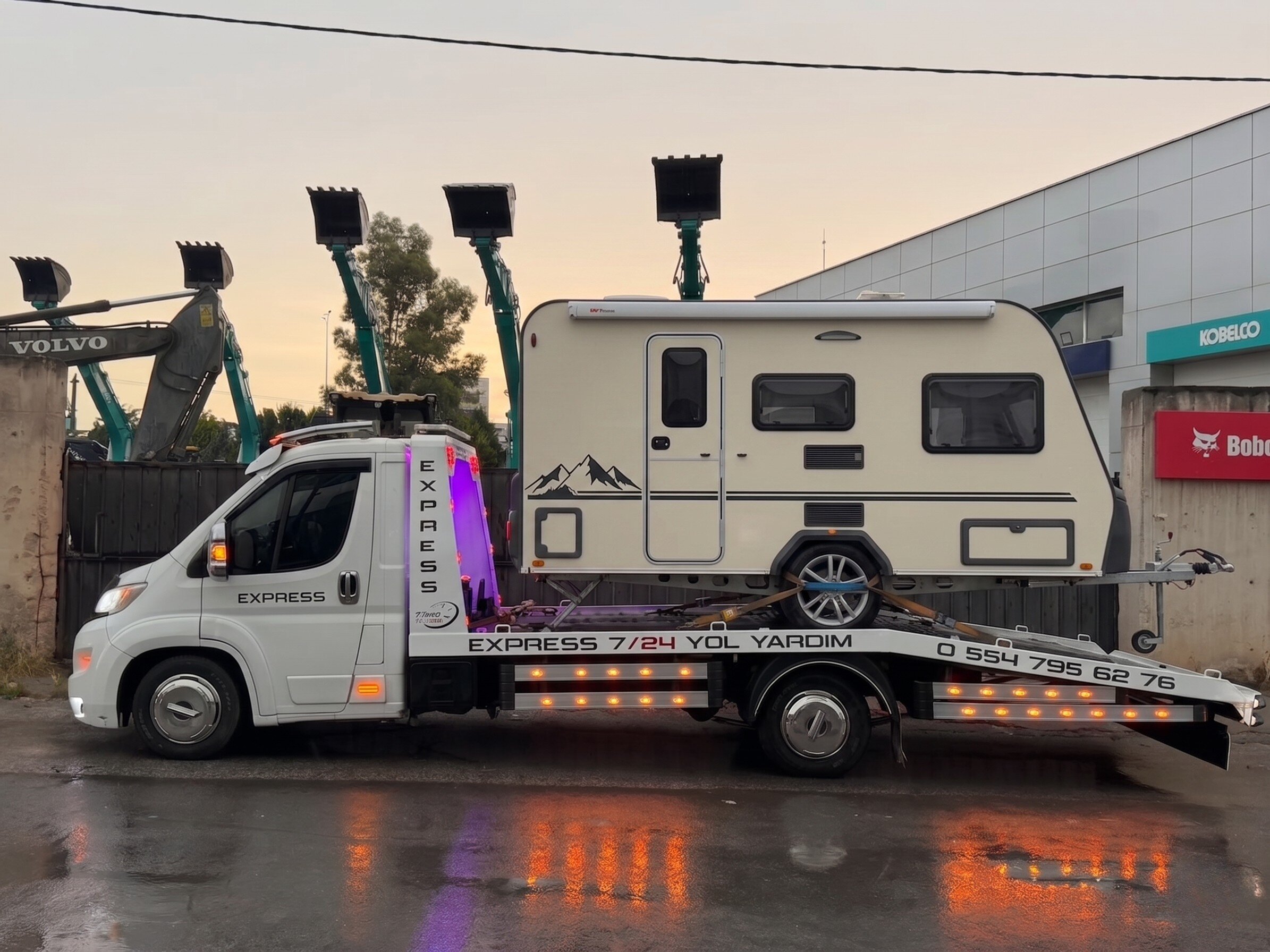 İzmir Karavan Çekici
